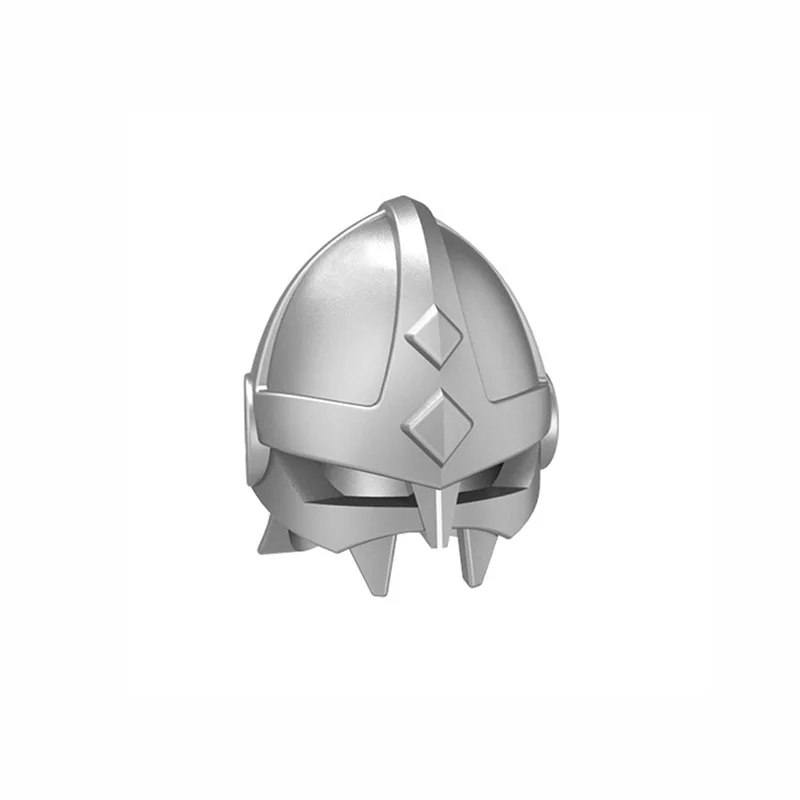 10pcs/lot Medieval Knights Sliver Helmets Rome Weapons Middle Ages Warriors Building Blocks Toys for Children PGPJ2015
10pcs/lot Medieval Knights Sliver Helmets Rome Weapons Middle Ages Warriors Building Blocks Toys for Children PGPJ2015