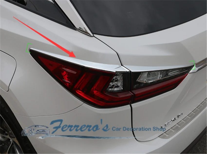 Для 2016 Lexus RX стайлинга автомобилей задний фонарь, украшение, Цехин, автомобильные аксессуары 4 шт. высокое качество
Для 2016 Lexus RX стайлинга автомобилей задний фонарь, украшение, Цехин, автомобильные аксессуары 4 шт. высокое качество