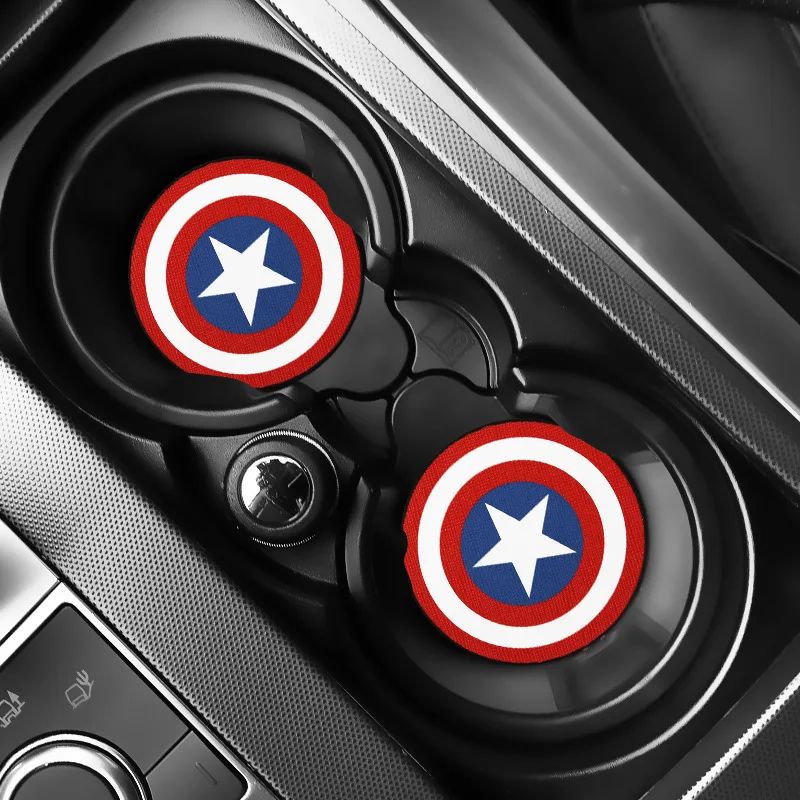 2PC/Set Marvel Front Seat Car Cup Mat Pad Decoration Cartoon Dustproof Non-slip Car Interior Accessory
2PC/Set Marvel Front Seat Car Cup Mat Pad Decoration Cartoon Dustproof Non-slip Car Interior Accessory