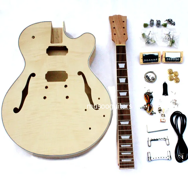 PROJECT ELECTRIC SEMI HOLLOW GUITAR BUILDER KIT DIY WITH ALL ACCESSORIES BY CNC
PROJECT ELECTRIC SEMI HOLLOW GUITAR BUILDER KIT DIY WITH ALL ACCESSORIES BY CNC