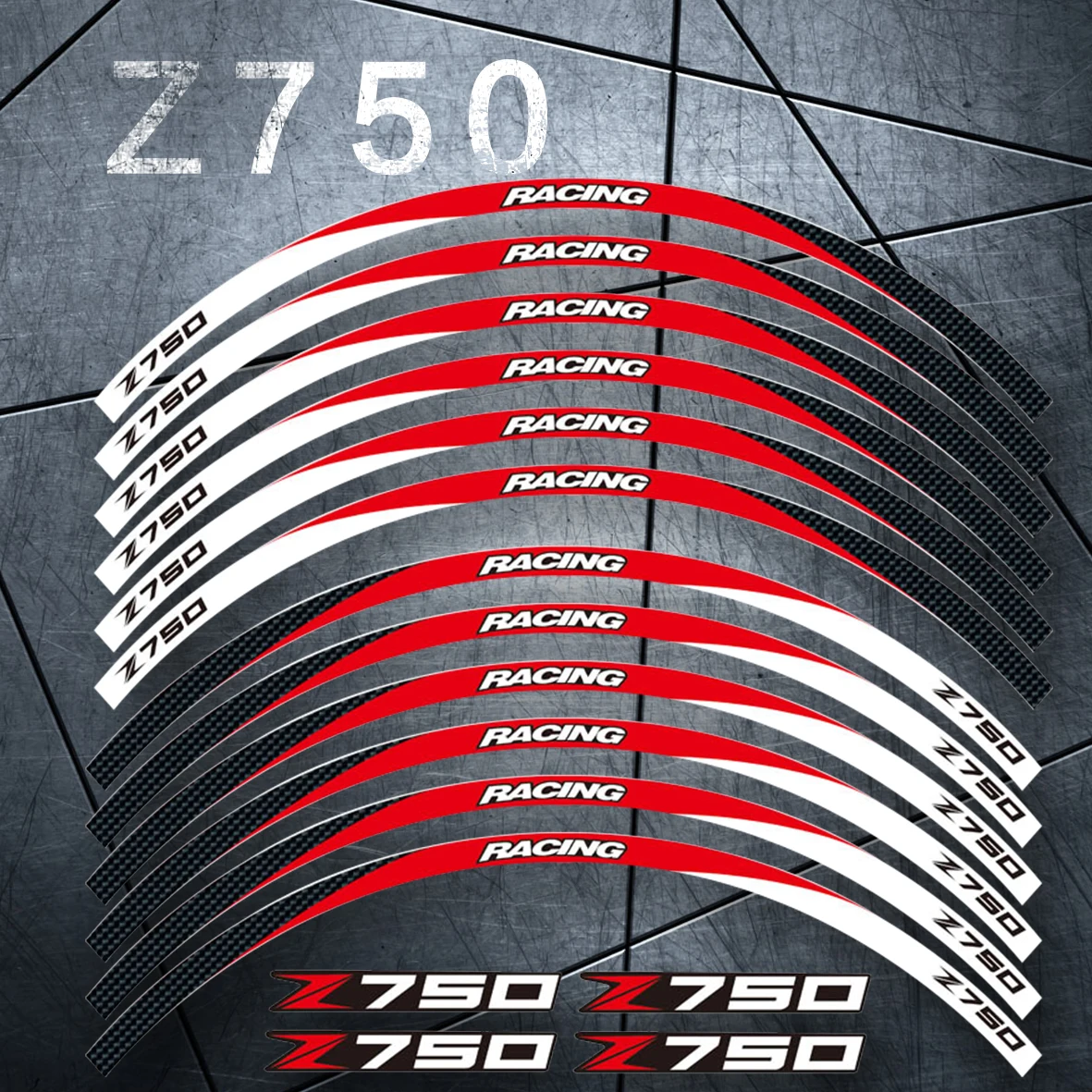 Motorcycle front&Rear Edge Outer Rim Sticker Wheel Decals Reflective waterproof 17inch stickers For Kawasaki Z750
Motorcycle front&Rear Edge Outer Rim Sticker Wheel Decals Reflective waterproof 17inch stickers For Kawasaki Z750