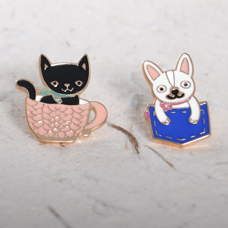 WEISHUOLI New Fashion Enamel Dog Cat Animal Brooch Pin Metal Badge Bag Accessories jewelry For Women
WEISHUOLI New Fashion Enamel Dog Cat Animal Brooch Pin Metal Badge Bag Accessories jewelry For Women