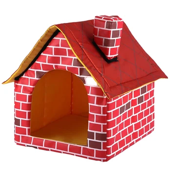1PC Portable Red Brick Pet Dog House Warm And Cozy Cat Bed Cat Puppy Home For Small Dog Removable Travel House
1PC Portable Red Brick Pet Dog House Warm And Cozy Cat Bed Cat Puppy Home For Small Dog Removable Travel House