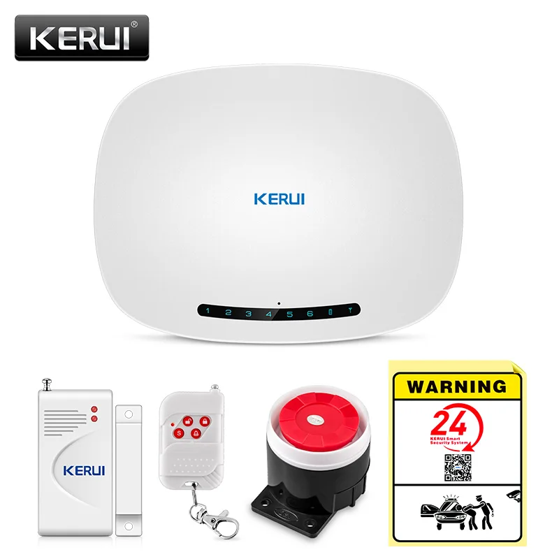 KERUI W19 Wireless Home Alarm GSM Alarm Suits Auto-dialer Security IOS/Android Alarmas APP Control SMS Burglar Alarm System
KERUI W19 Wireless Home Alarm GSM Alarm Suits Auto-dialer Security IOS/Android Alarmas APP Control SMS Burglar Alarm System