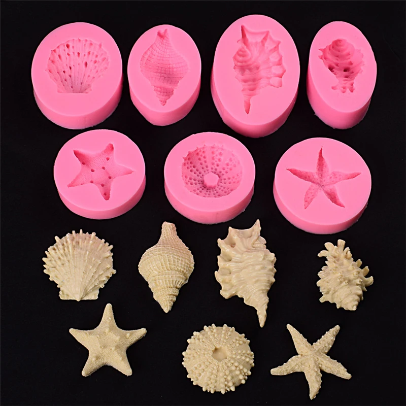 Aomily 1PC Multi Style Shells DIY Cake Chocolate Silicone Mold Candy Jely Pudding Sugar Fondant Baking Decorating Bakeware Tools
Aomily 1PC Multi Style Shells DIY Cake Chocolate Silicone Mold Candy Jely Pudding Sugar Fondant Baking Decorating Bakeware Tools