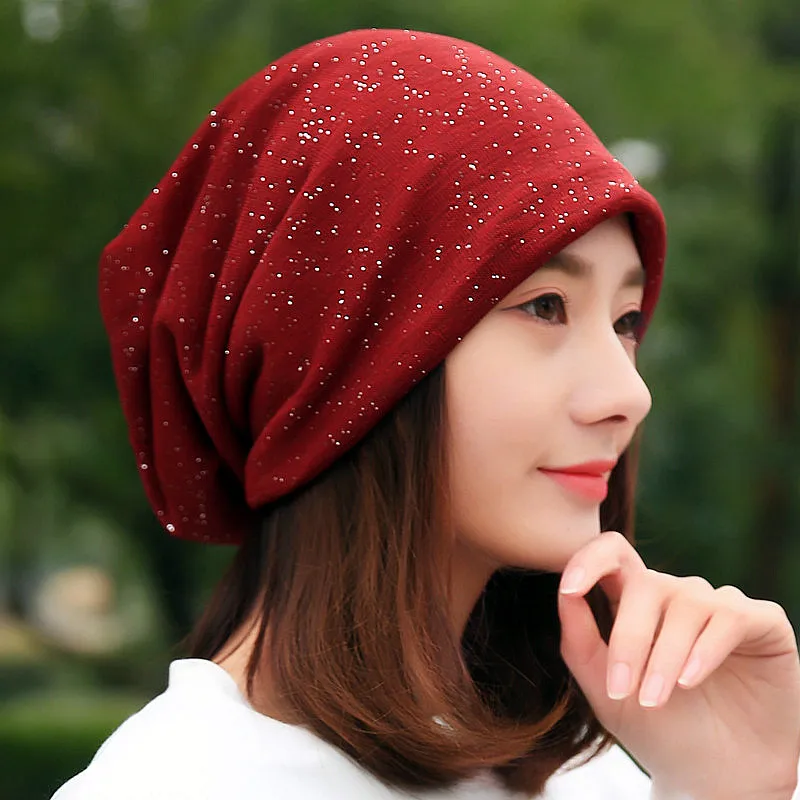 Winter Autumn Beanie Hats Women Soft Knitting Skullies Beanies Hat Female Fashion Bling Cotton Cap Bonnet Hat Scarf Mask Bonnet
Winter Autumn Beanie Hats Women Soft Knitting Skullies Beanies Hat Female Fashion Bling Cotton Cap Bonnet Hat Scarf Mask Bonnet