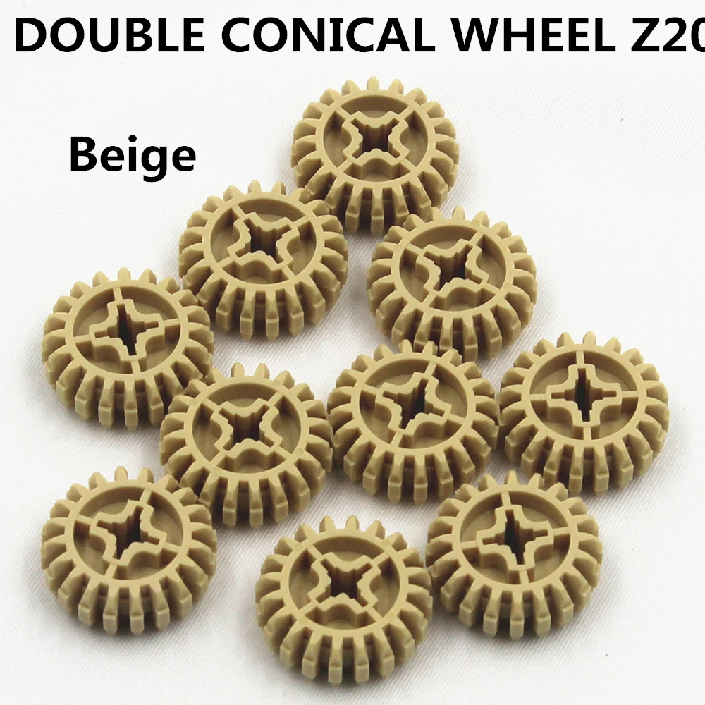 Self-Locking Bricks free creation of toy Technic DOUBLE CONICAL WHEEL Z20 10Pcs compatible with Lego
Self-Locking Bricks free creation of toy Technic DOUBLE CONICAL WHEEL Z20 10Pcs compatible with Lego
