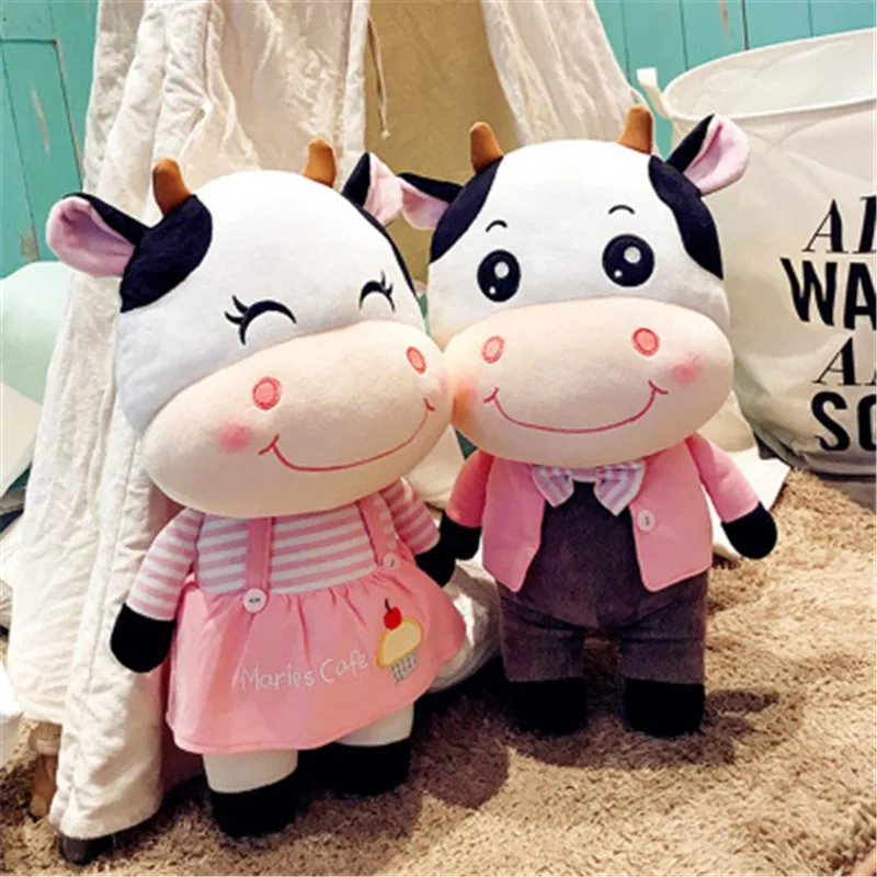 BABIQU 1pc 25cm Cartoon Cow Doll Couple Animal TV Figure Plush Toy Soft Stuffed Smilling Cute Lovely Kawaii Gifts For Child Girl
BABIQU 1pc 25cm Cartoon Cow Doll Couple Animal TV Figure Plush Toy Soft Stuffed Smilling Cute Lovely Kawaii Gifts For Child Girl