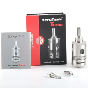 Promotional Kanger Aerotank Turbo Tank Atomizer Electronic Cigarette 6ml Capacity Adjustable Airflow Vaporizer VS iJoy ACME
Promotional Kanger Aerotank Turbo Tank Atomizer Electronic Cigarette 6ml Capacity Adjustable Airflow Vaporizer VS iJoy ACME