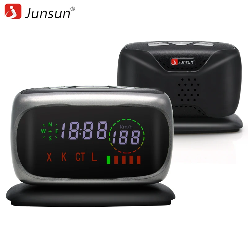 Junsun L5 font b Car b font Radar Detector Anti Radar X K CT L 360