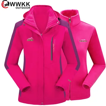 WWKK Three-in-one Travel Jacket Duck Down Windproof Rainproof Detachable Liner Couple Models Warm Outdoor Mountaineering
WWKK Three-in-one Travel Jacket Duck Down Windproof Rainproof Detachable Liner Couple Models Warm Outdoor Mountaineering