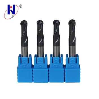 JF R2*8*D4*100*2F Solid Carbide 2 Flutes Ball Nose End Mill, Metric, 70HRC, PT Coated endmills For Hard Steel
JF R2*8*D4*100*2F Solid Carbide 2 Flutes Ball Nose End Mill, Metric, 70HRC, PT Coated endmills For Hard Steel