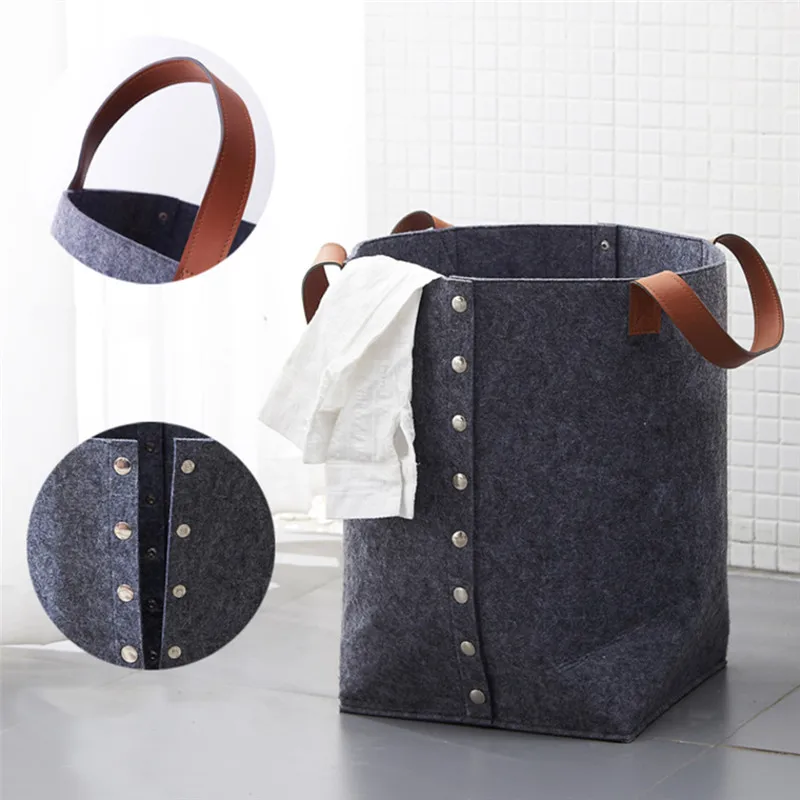 DIY Storage Basket Household Manual Knitted Dirty Clothing Felt Storage Bag Toys Put Sundries Home Storage & Organization
DIY Storage Basket Household Manual Knitted Dirty Clothing Felt Storage Bag Toys Put Sundries Home Storage & Organization