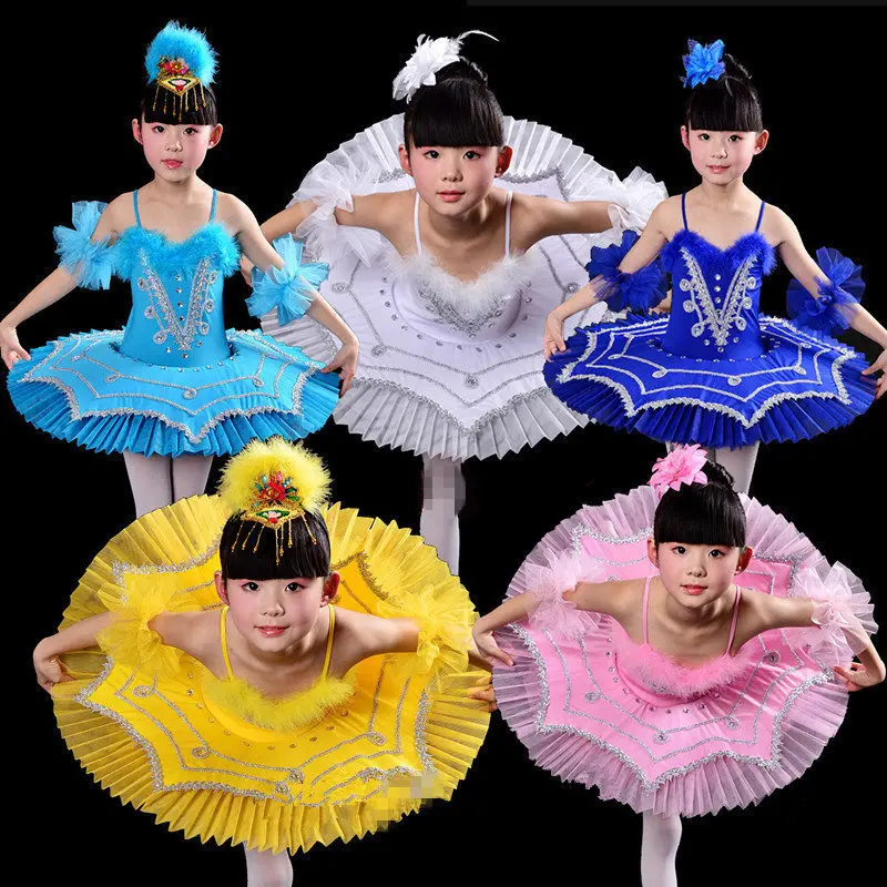 New Professional Ballet Dance Dress 7 Color Swan Lake Tutu Dress Girls Leotard Gymnastics Ballet Costume Children Dance Wear
New Professional Ballet Dance Dress 7 Color Swan Lake Tutu Dress Girls Leotard Gymnastics Ballet Costume Children Dance Wear