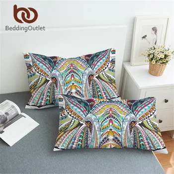 BeddingOutlet Elephant Pillow Case Colorful Geometric Pillowcase Print Ethnic Bohemian Pillow Cover Envelope 1 Piece
BeddingOutlet Elephant Pillow Case Colorful Geometric Pillowcase Print Ethnic Bohemian Pillow Cover Envelope 1 Piece