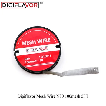 Electronic cigarette Digiflavor Mesh Wire N80 100mesh 5FT Vape Coil for mesh RDTA RTA tank DIY atomizer vape accessories
Electronic cigarette Digiflavor Mesh Wire N80 100mesh 5FT Vape Coil for mesh RDTA RTA tank DIY atomizer vape accessories