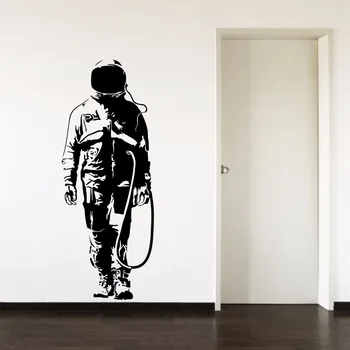 Astronaut Space Man Living Room Bedroom Hallway Black Home Decal Window Decal Removable Vinyl Art Wall Sticker Decal 
Astronaut Space Man Living Room Bedroom Hallway Black Home Decal Window Decal Removable Vinyl Art Wall Sticker Decal