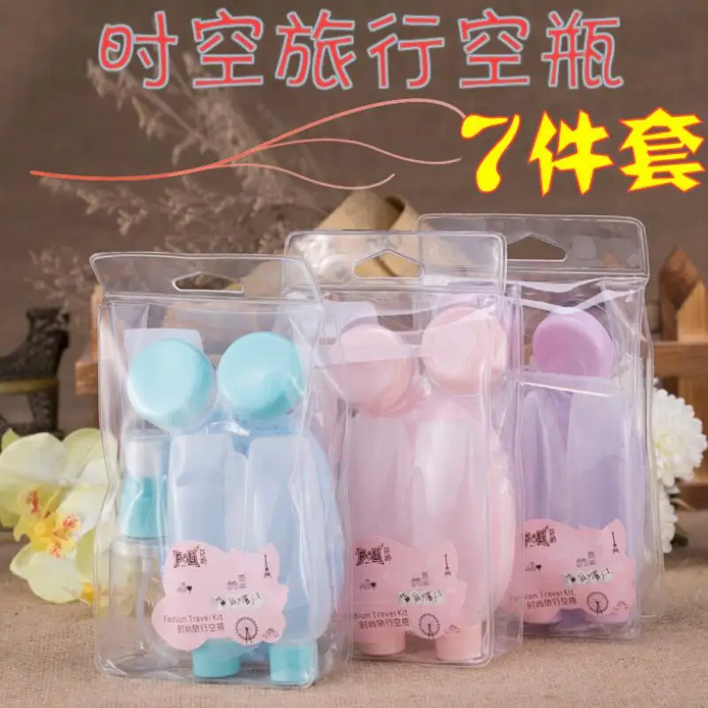 7PCS/Set Durable Refillable Bottles Travel Package Cosmetics Bottles Plastic Pressing Spray Bottle Tool Kit
7PCS/Set Durable Refillable Bottles Travel Package Cosmetics Bottles Plastic Pressing Spray Bottle Tool Kit