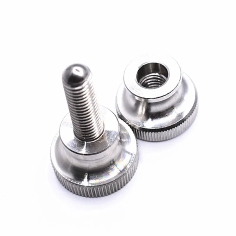 1pcs M6 GB834 304 stainless steel High head knurled screw Slingshot step hand screws 10mm-60mm Length
1pcs M6 GB834 304 stainless steel High head knurled screw Slingshot step hand screws 10mm-60mm Length