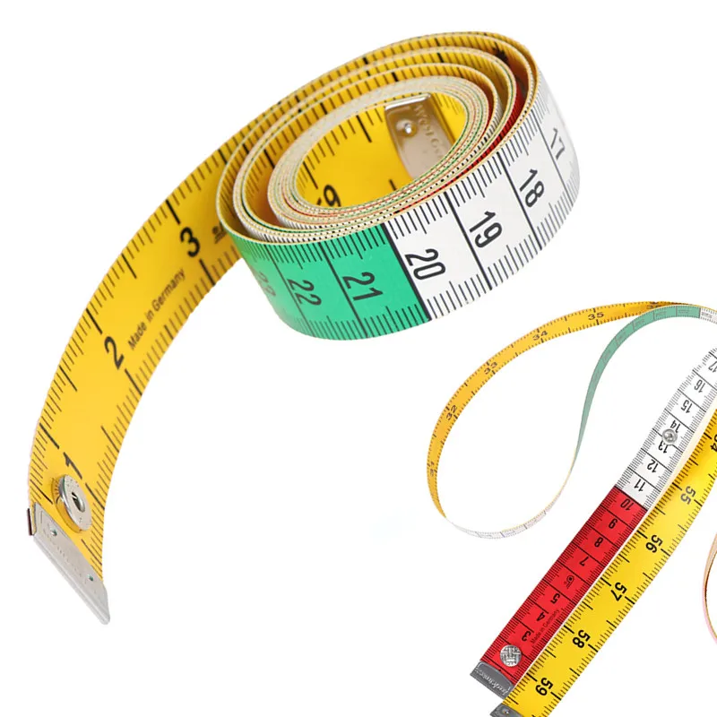 1PC 150cm 60inch Button Tailor Measure Tape Sewing Tools Flat Tape Body Measuring Tool
1PC 150cm 60inch Button Tailor Measure Tape Sewing Tools Flat Tape Body Measuring Tool