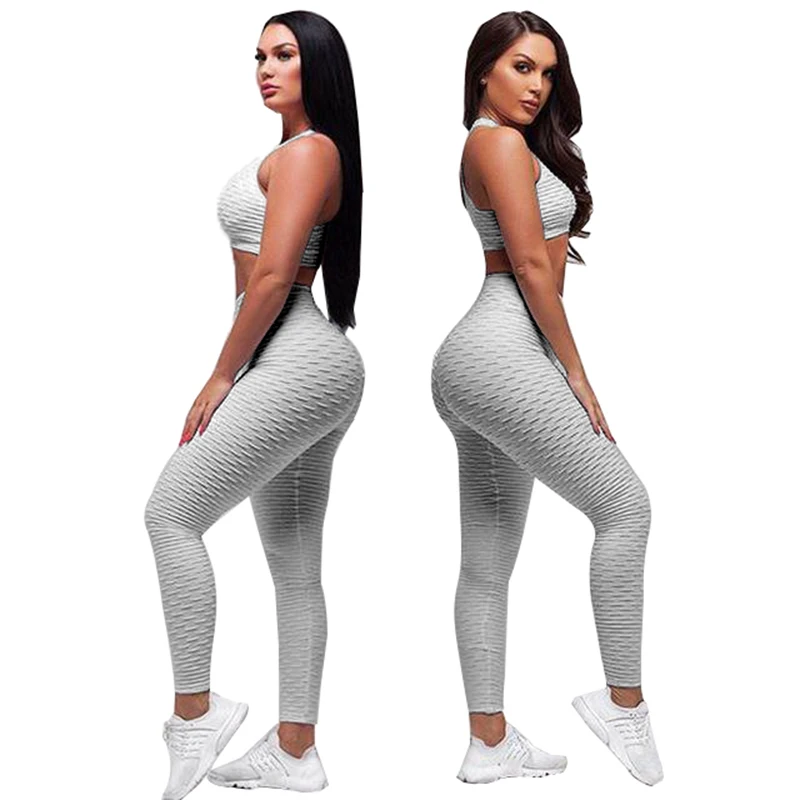 Hot Sale Female Two Piece Set Women Track-Suit Full Solid Colors Fitness Clothing High Waist Sexy Leggings Suit
Hot Sale Female Two Piece Set Women Track-Suit Full Solid Colors Fitness Clothing High Waist Sexy Leggings Suit