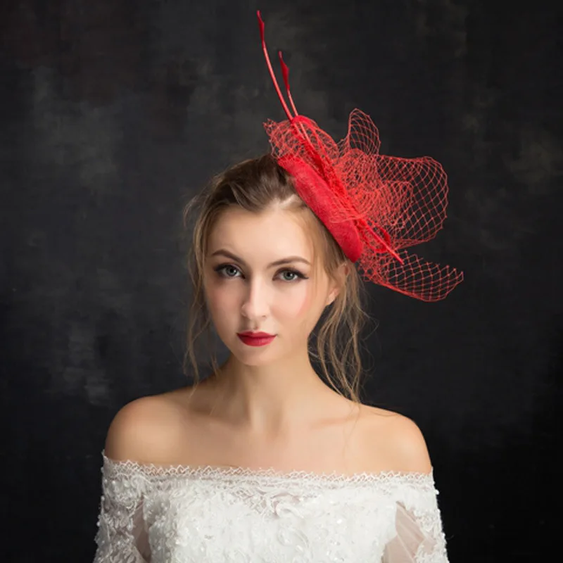 Kseniya Queen Bridal Handmade British Feathers Linen Headdresses Hats Flower Hair Flowers Tulle Flower Vintage Bride Accessory
Kseniya Queen Bridal Handmade British Feathers Linen Headdresses Hats Flower Hair Flowers Tulle Flower Vintage Bride Accessory