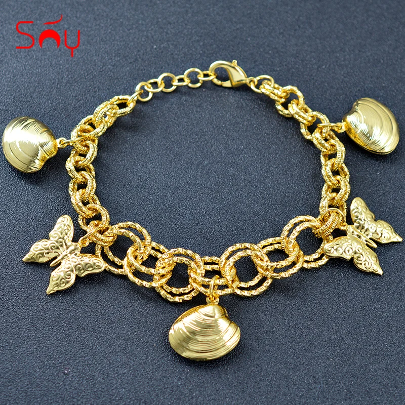 Sunny Jewelry Romantic Round Charm Bracelets For Women Hand Chains Link Chain Bracelet For Party Gift Butterfly Jewelry Findings
Sunny Jewelry Romantic Round Charm Bracelets For Women Hand Chains Link Chain Bracelet For Party Gift Butterfly Jewelry Findings