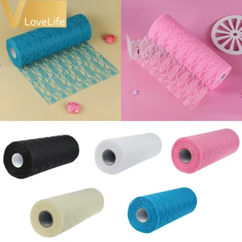 2 Rolls 12"x 25Yard Lace Roll Tulle Roll Table Runner Chair Sash Tutu Tulle Skirt For Party Wedding Decor Diy Gift Bow
2 Rolls 12"x 25Yard Lace Roll Tulle Roll Table Runner Chair Sash Tutu Tulle Skirt For Party Wedding Decor Diy Gift Bow