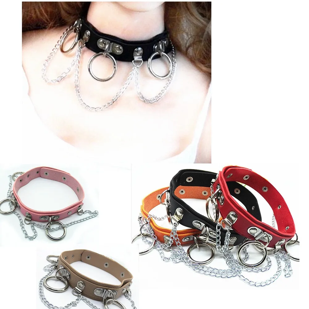1PC Fashion Punk Gothic O Leather Street Dance Collar Chain Choker Metal Link Jewelry Necklace JCX9058
1PC Fashion Punk Gothic O Leather Street Dance Collar Chain Choker Metal Link Jewelry Necklace JCX9058