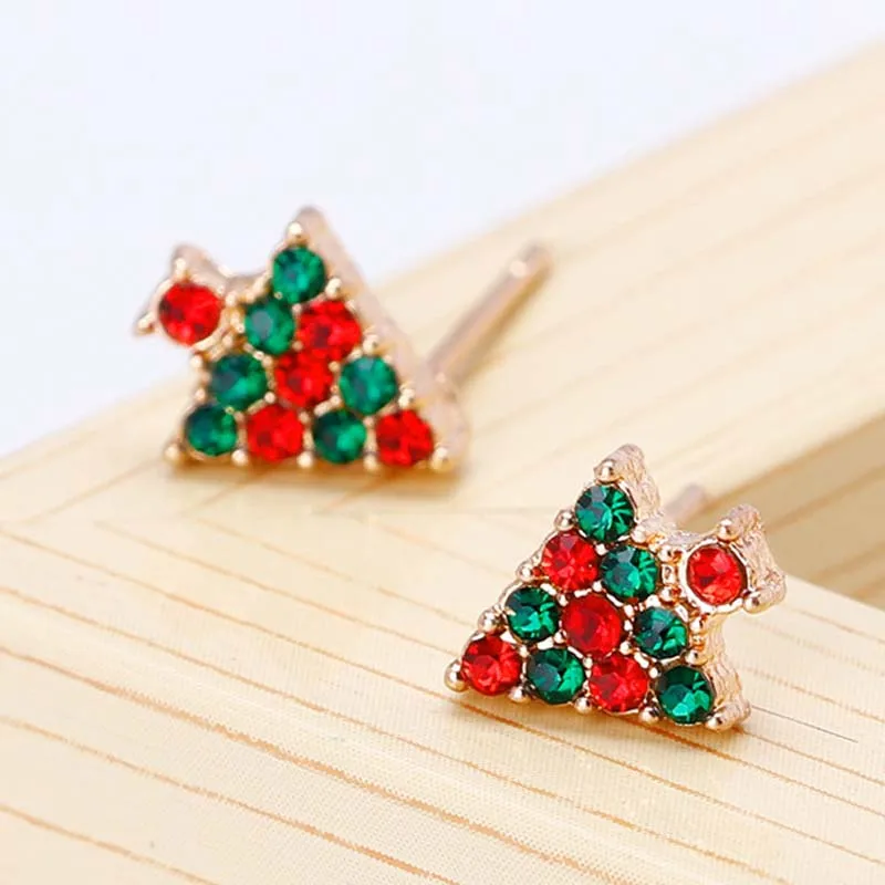 New Arrival Fashion Women Crystal Santa Claus Lovely Tree Bell Christmas Jewelry Christmas Earring For Women Gifts HR
New Arrival Fashion Women Crystal Santa Claus Lovely Tree Bell Christmas Jewelry Christmas Earring For Women Gifts HR