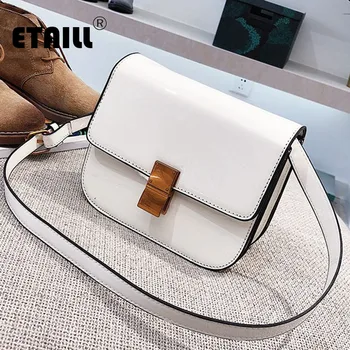 ETAILL Solid Patent Leather Women Fashion Bags Ladies Simple Luxury Handbags Casual Shoulder Messenger Bags Sac A Main Flap Bags
ETAILL Solid Patent Leather Women Fashion Bags Ladies Simple Luxury Handbags Casual Shoulder Messenger Bags Sac A Main Flap Bags
