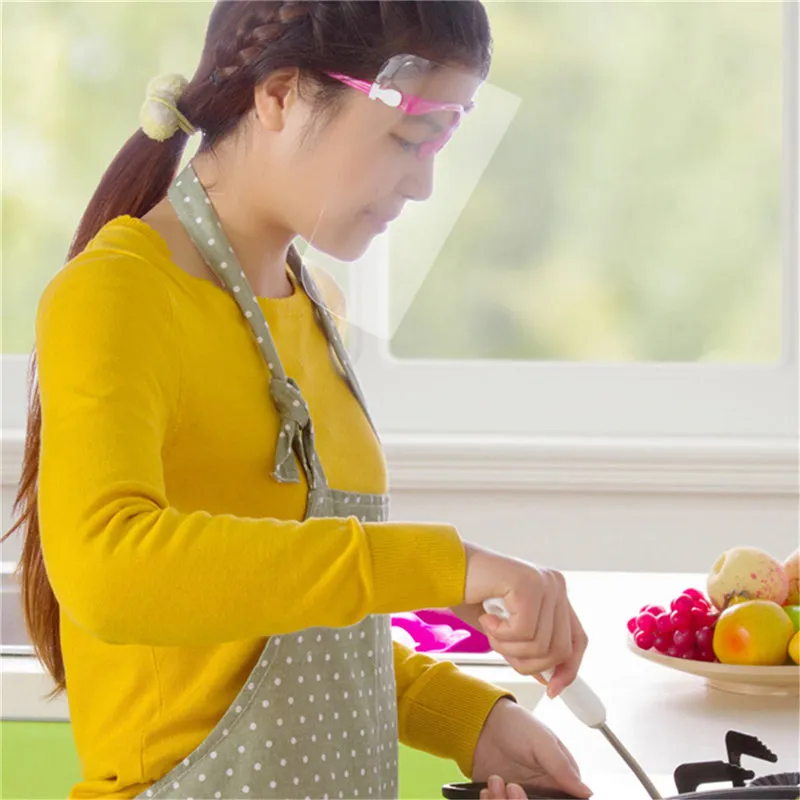 Oil Splash Preventing Face Protection Anti-Scald Spilled Fume Mask Safe Frame Kitchen Tools Supplies Shield Cooking Gadgets
Oil Splash Preventing Face Protection Anti-Scald Spilled Fume Mask Safe Frame Kitchen Tools Supplies Shield Cooking Gadgets