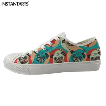 INSTANTARTS Goofy Pug Classice Men Vulcanize Canvas Shoes Comfort Lace up Male Casual Low-top Shoes Spring Man's Sneakers Flats
INSTANTARTS Goofy Pug Classice Men Vulcanize Canvas Shoes Comfort Lace up Male Casual Low-top Shoes Spring Man's Sneakers Flats