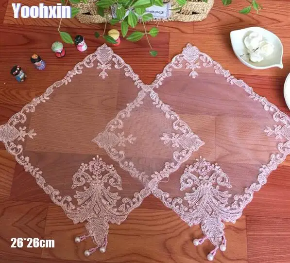 Modern lace sequin placemat cup coaster mug kitchen Christmas table place mat cloth embroidery dining tea coffee doily dish pad
Modern lace sequin placemat cup coaster mug kitchen Christmas table place mat cloth embroidery dining tea coffee doily dish pad