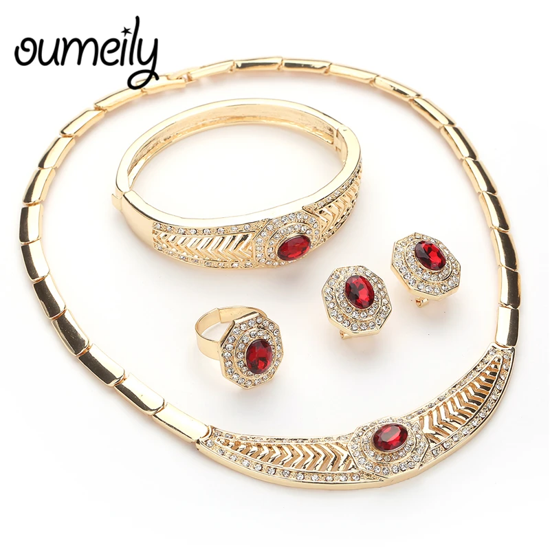 OUMEILY Jewelry Sets for Women Wedding Dubai Nigeria African Beads Bridal Jewelry Sets Indian Imitation Crystal Jewellery Set
OUMEILY Jewelry Sets for Women Wedding Dubai Nigeria African Beads Bridal Jewelry Sets Indian Imitation Crystal Jewellery Set