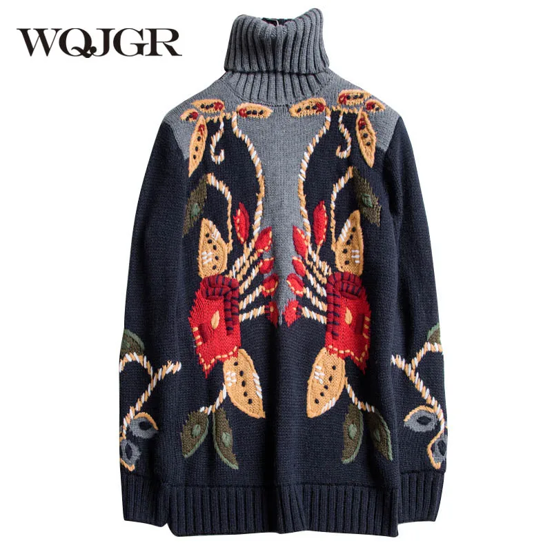 WQJGR Spring and Autumn Sweaters Fashion 2019 Women Embroidery Long Sleeves Turtleneck Pullovers Sweters Women
WQJGR Spring and Autumn Sweaters Fashion 2019 Women Embroidery Long Sleeves Turtleneck Pullovers Sweters Women