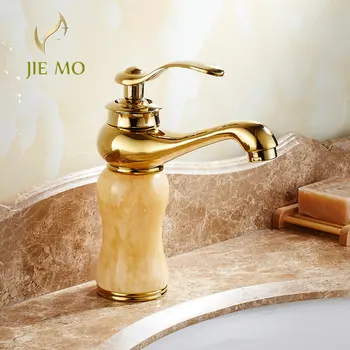 Bathroom Golden jade waterfall bathroom faucet basin sink tap golden waterfall faucet mixer tap Vintage water faucet JM554
Bathroom Golden jade waterfall bathroom faucet basin sink tap golden waterfall faucet mixer tap Vintage water faucet JM554