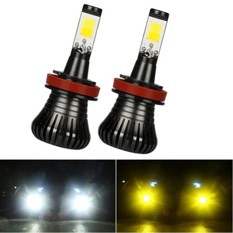 Car LED Fog Light H7 yellow color H1 H3 H11 H8 H9 HB3 HB4 9005 9006 H16 880 881 Dual Color in One Light 6000k 3000k blue white
Car LED Fog Light H7 yellow color H1 H3 H11 H8 H9 HB3 HB4 9005 9006 H16 880 881 Dual Color in One Light 6000k 3000k blue white