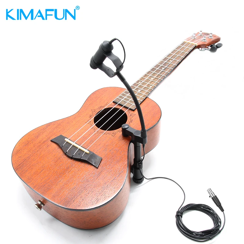 KIMAFUN KM-CX100 Portable Wired CondenserMic Musical Instrument Gooseneck Microphone for Guitar Violin Viola Cello Mandolin
KIMAFUN KM-CX100 Portable Wired CondenserMic Musical Instrument Gooseneck Microphone for Guitar Violin Viola Cello Mandolin