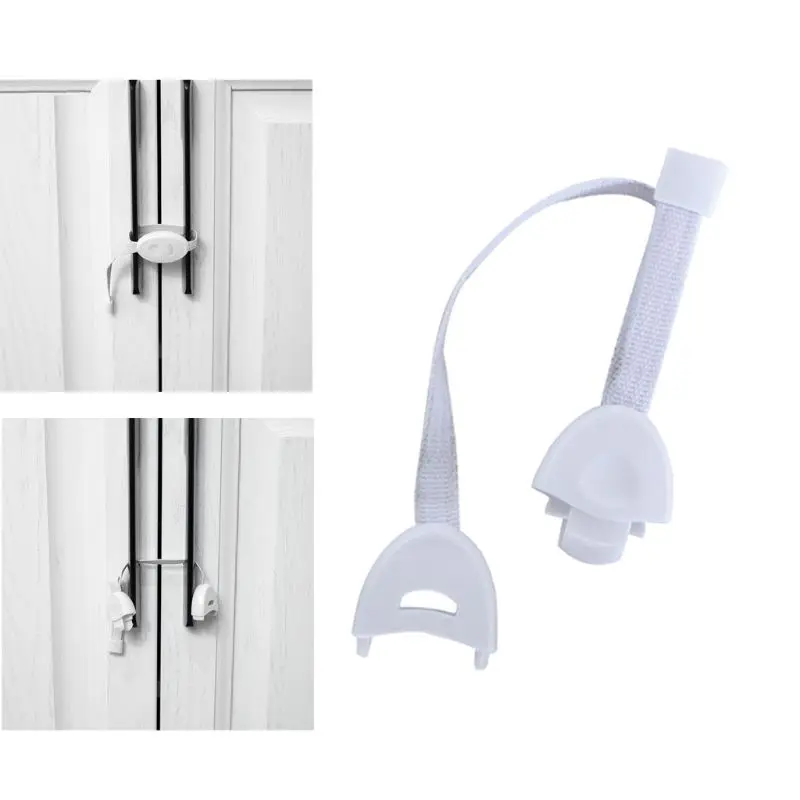 2Pcs Baby Safety Locks Furniture Restrictor Kids Protection Cupboard Cabinet Fridge Door Lock
2Pcs Baby Safety Locks Furniture Restrictor Kids Protection Cupboard Cabinet Fridge Door Lock
