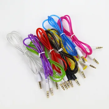 1M Double Layer 3.5mm Male to Male Stereo Aux Audio Cable for iPhone iPod MP3 DHL FEDEX free 100pcs
1M Double Layer 3.5mm Male to Male Stereo Aux Audio Cable for iPhone iPod MP3 DHL FEDEX free 100pcs