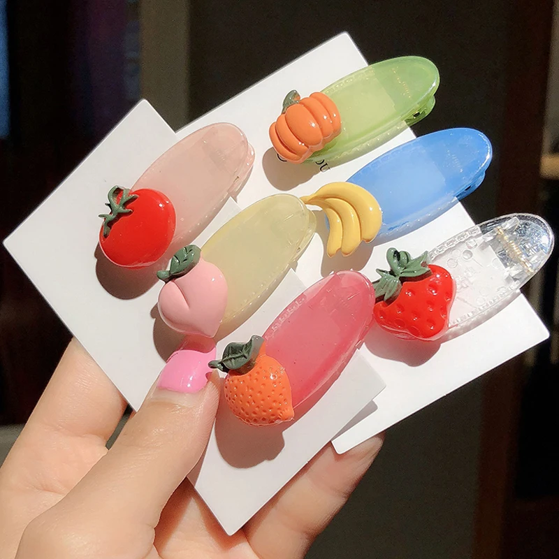 1PC New Candy Color BB Clip Geometric Headwear Cute Mini 4cm Fruit Hairpin Strawberry Hair Clip Hair Accessories for Women Girls
1PC New Candy Color BB Clip Geometric Headwear Cute Mini 4cm Fruit Hairpin Strawberry Hair Clip Hair Accessories for Women Girls