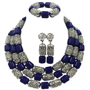 Royal Blue Artificial Coral Beads Nigerian Wedding Jewelry Sets African Bridal Costume Party Jewelry for Brides ACB-38
Royal Blue Artificial Coral Beads Nigerian Wedding Jewelry Sets African Bridal Costume Party Jewelry for Brides ACB-38
