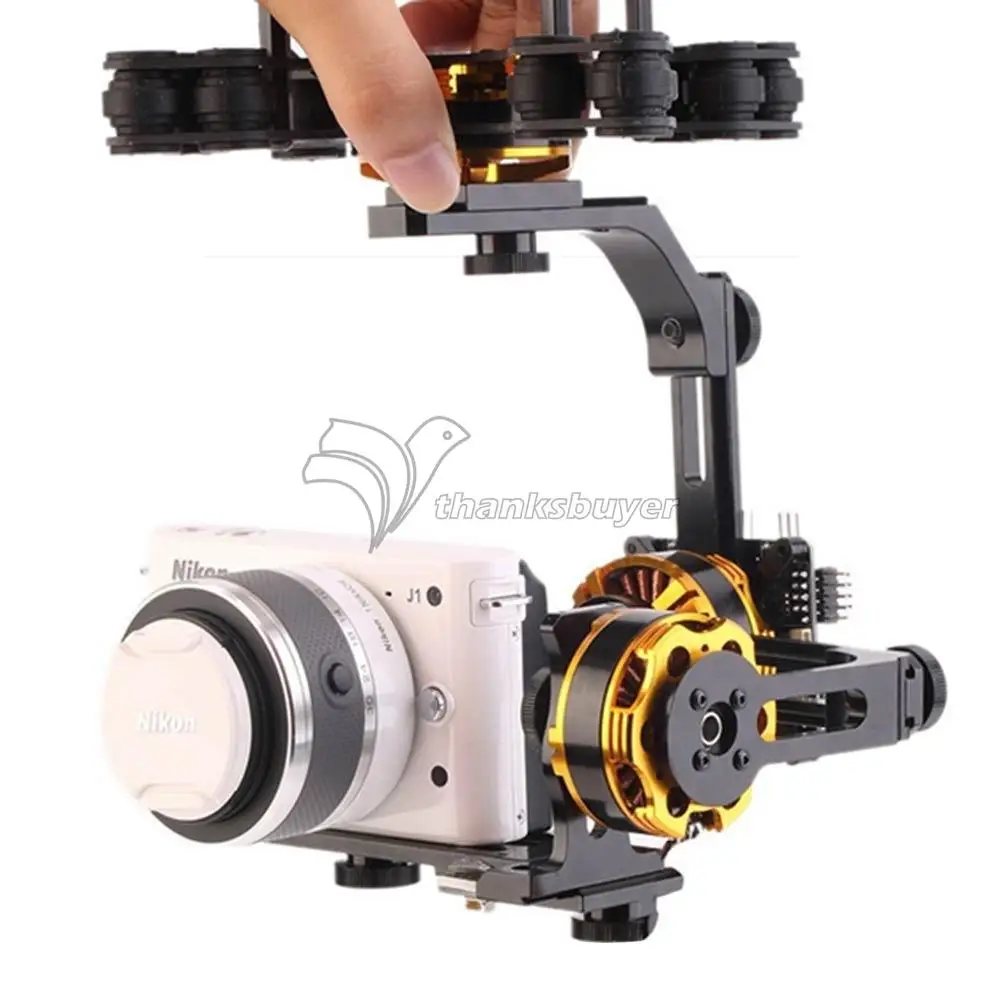 DYS 3 Axis Brushless Gimbal Mount Stand Support with 3 Motors for NEX ILDC Camera FPV Photography
DYS 3 Axis Brushless Gimbal Mount Stand Support with 3 Motors for NEX ILDC Camera FPV Photography