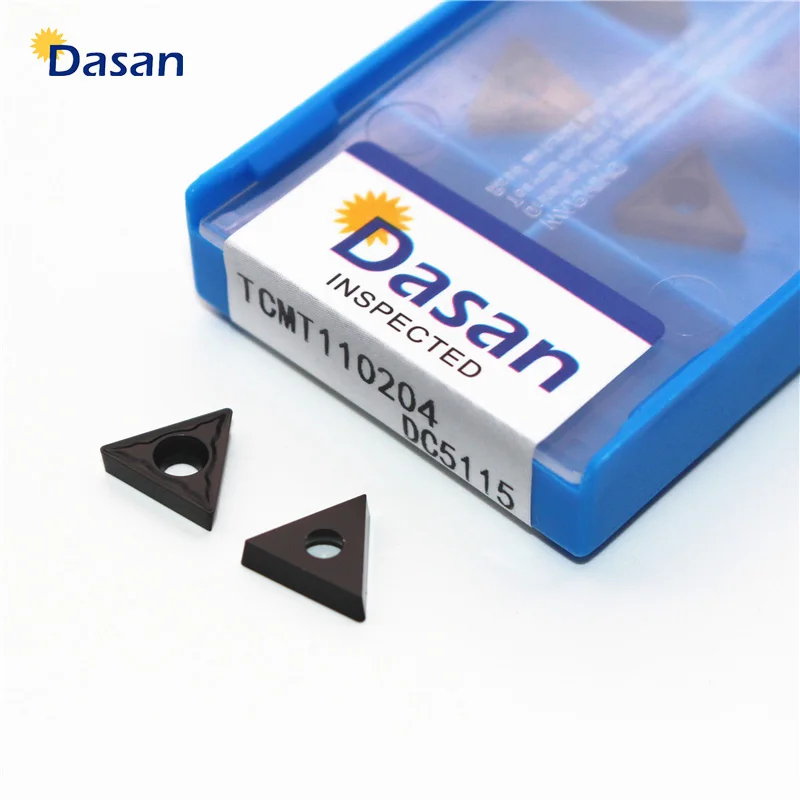 10PCS TCMT090204 TCMT110204 TCMT16T304 DC5115 Carbide Inserts Boring Bar Blade cnc Lathe Turning Cutter Tool for Cast Iron
10PCS TCMT090204 TCMT110204 TCMT16T304 DC5115 Carbide Inserts Boring Bar Blade cnc Lathe Turning Cutter Tool for Cast Iron