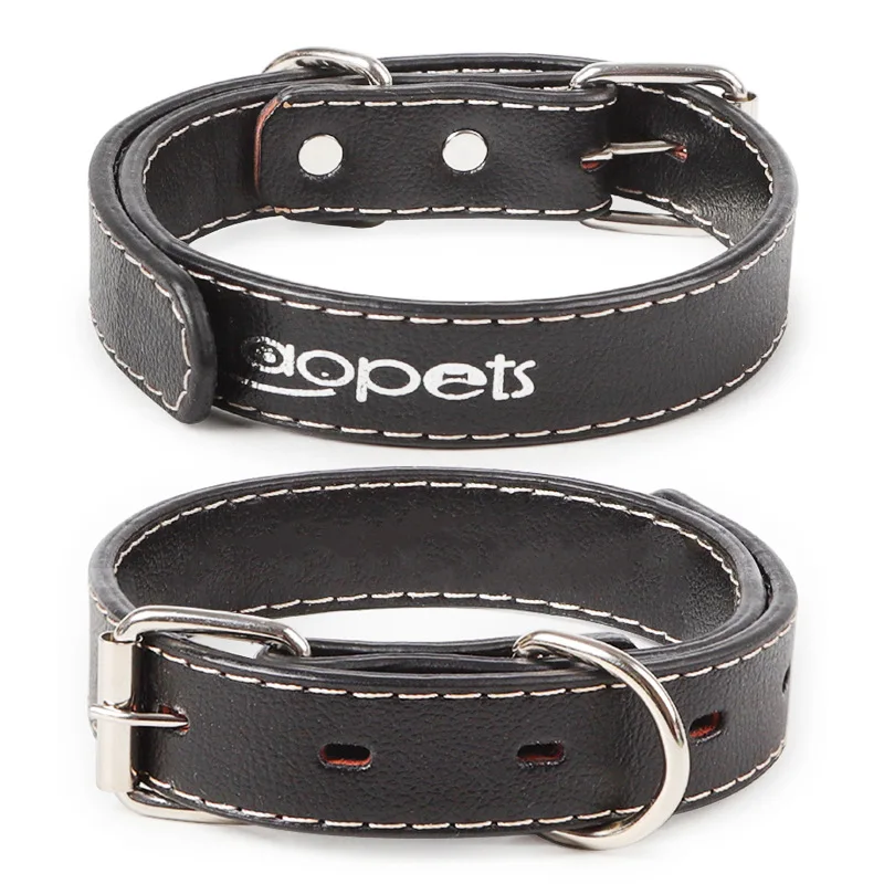 2019 PU Leather Dog Collar For French Bulldog Handsome Necklace Wear Resistant Pet Accessories Size SML Rottweiler Pitbull
2019 PU Leather Dog Collar For French Bulldog Handsome Necklace Wear Resistant Pet Accessories Size SML Rottweiler Pitbull
