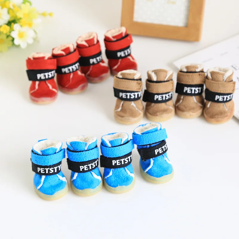 2019 Promotion Real Plastic Pet Shoes Hit Colors Dog Snow Boots Cotton Warm Inside Keep Autumn And Winter For Small Dogs
2019 Promotion Real Plastic Pet Shoes Hit Colors Dog Snow Boots Cotton Warm Inside Keep Autumn And Winter For Small Dogs