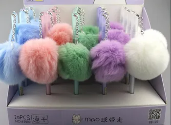 korea big fluff ball style gel pen cartoon stationery prize kawaii student pen office writing black neutral ink pen 20pc/lot
korea big fluff ball style gel pen cartoon stationery prize kawaii student pen office writing black neutral ink pen 20pc/lot