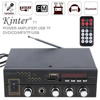 Universal Bluetooth Digital Audio Player Car Amplifier FM Radio Stereo Player Support SD / USB / DVD / MP3 with Remote Control
Universal Bluetooth Digital Audio Player Car Amplifier FM Radio Stereo Player Support SD / USB / DVD / MP3 with Remote Control