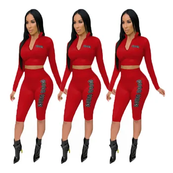 JH 070 Amazon Ali-Express ebay foreign trade fashion Offsctdruckereien sexy long sleeve casual five-point pants two-piece set
JH 070 Amazon Ali-Express ebay foreign trade fashion Offsctdruckereien sexy long sleeve casual five-point pants two-piece set
